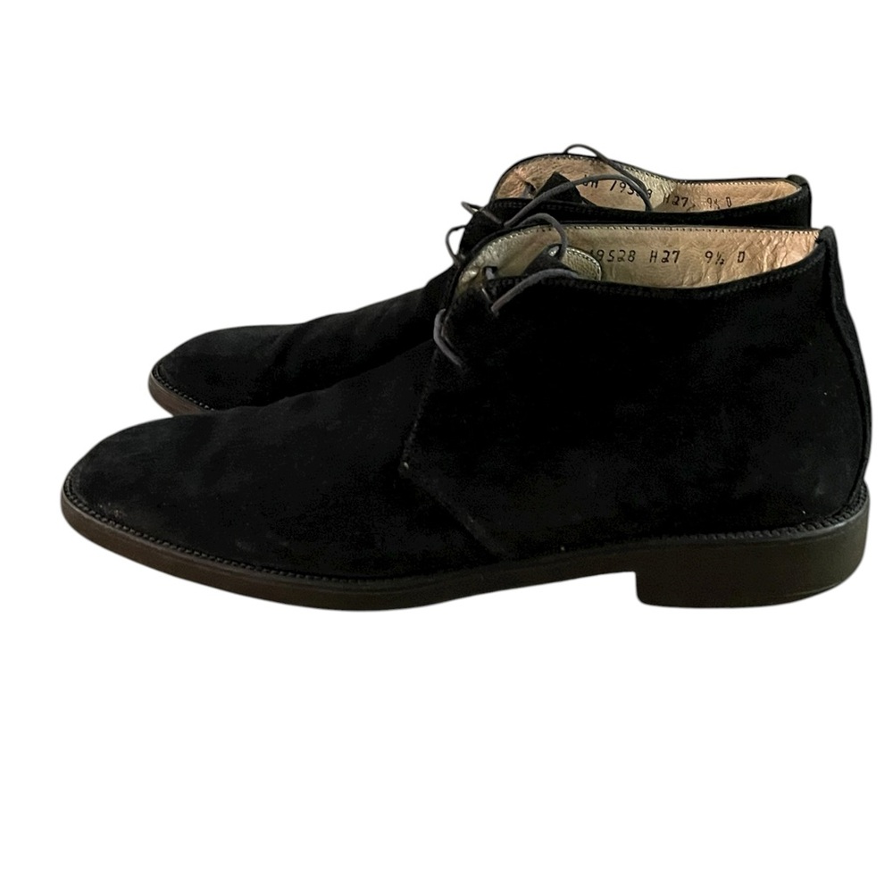 Salvatore Ferragamo Suede Lace-Up Boots Size:9.5 D